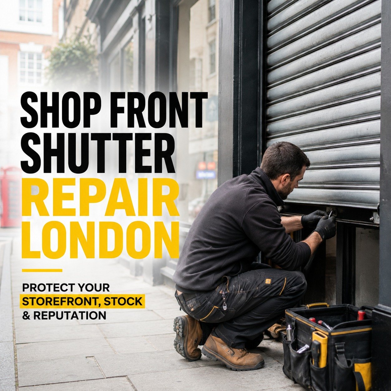 shop front shutter repair London