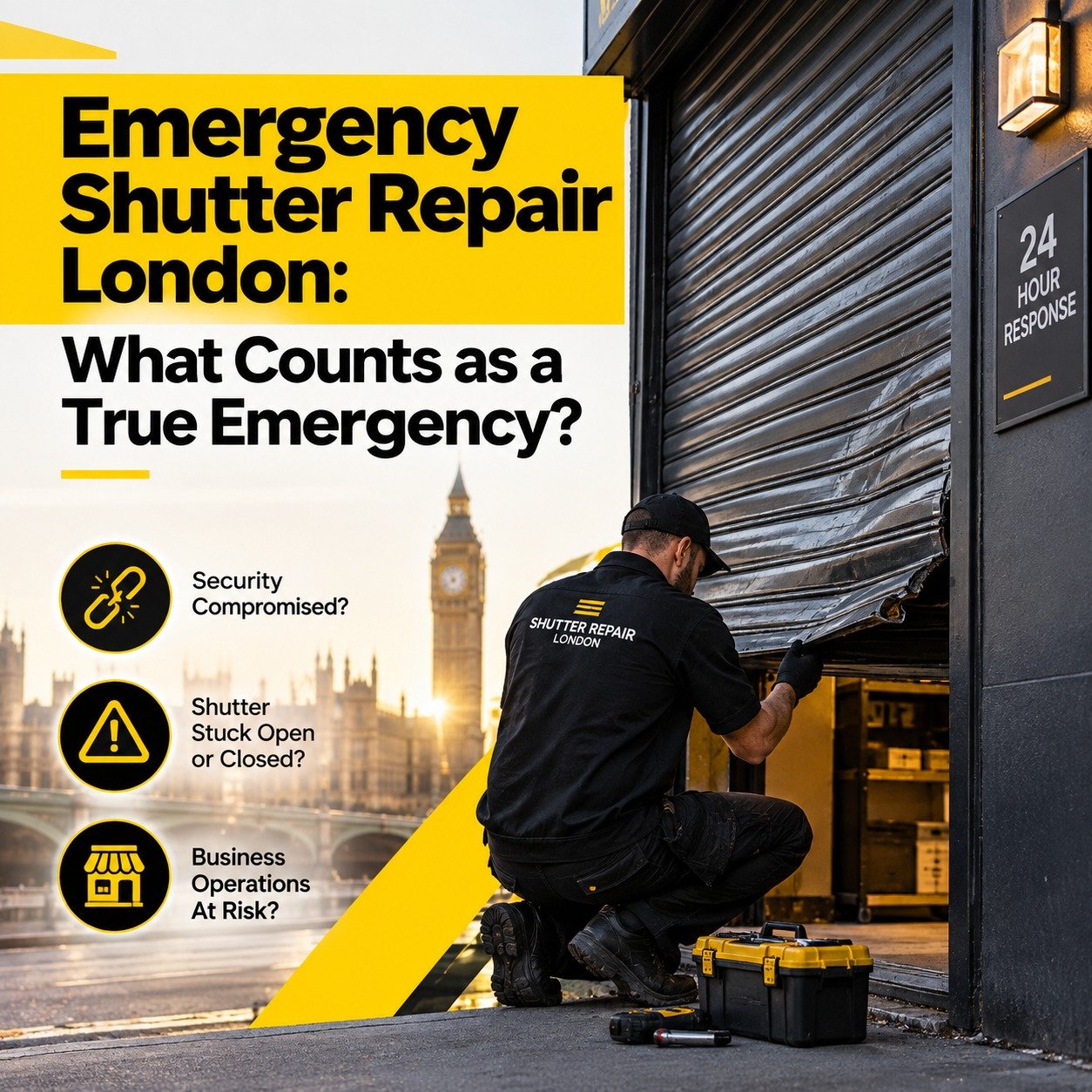Emergency Shutter Repair London