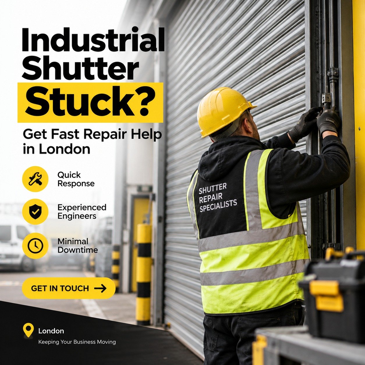 Industrial Shutter Repairs London Fast Repair Help